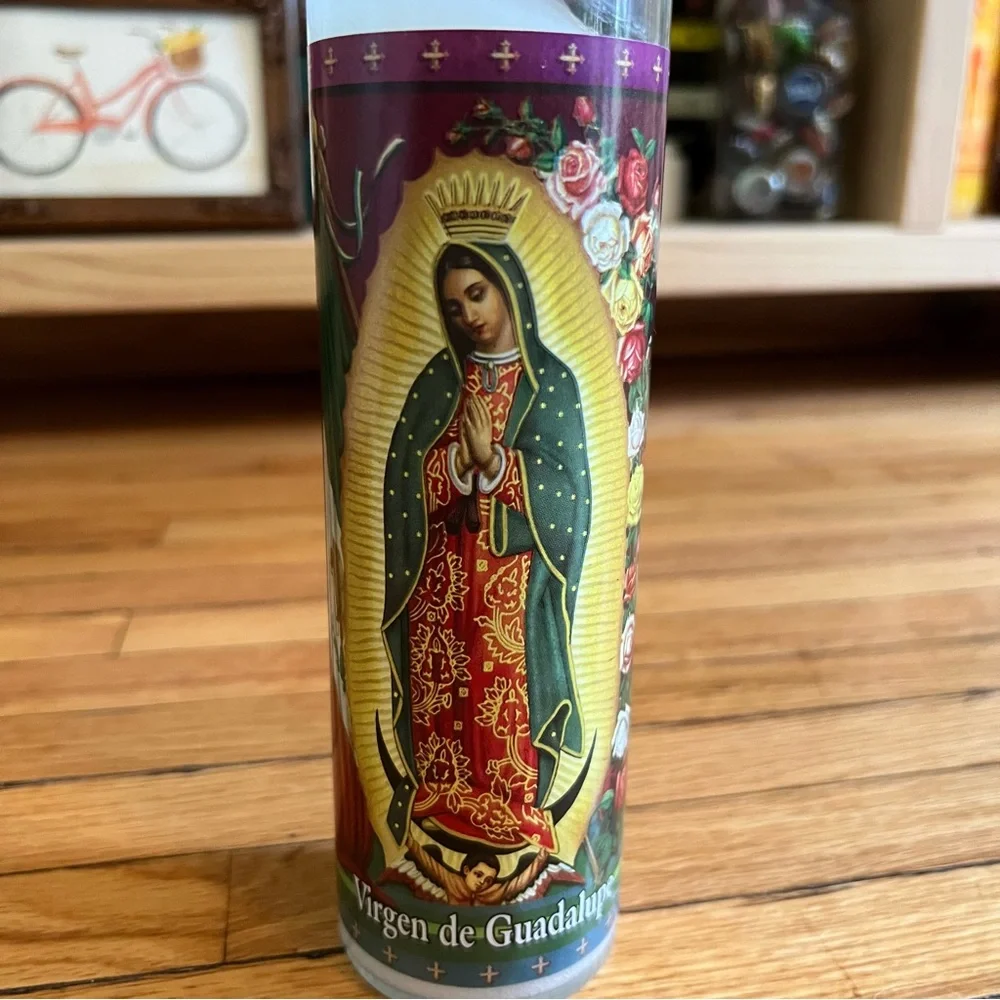 Saint Candle, Virgin de Guadalupe, Prayer Ritual